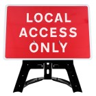 Local Access Only Sign QuickFit EnduraSign Dia 7010.1| 1050x750mm