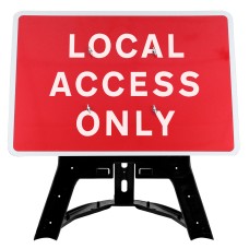 Local Access Only Sign QuickFit EnduraSign Dia 7010.1| 1050x750mm