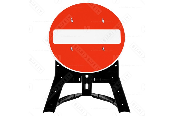 No Entry QuickFit EnduraSign 616 Inc. Stand & Face