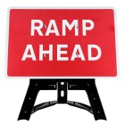 Ramp Ahead Sign QuickFit EnduraSign Dia 7010.1 | 1050x750mm