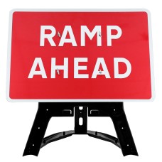 Ramp Ahead Sign QuickFit EnduraSign Dia 7010.1 | 1050x750mm