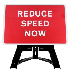 Reduce Speed Now Sign QuickFit EnduraSign | 1050x750mm