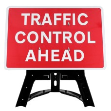 Traffic Control Ahead Sign QuickFit EnduraSign Dia 7010.1 | 1050x750mm