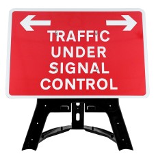 Traffic Under Signal Control Sign QuickFit EnduraSign Dia 7021 | 1050x750mm