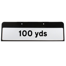 100 yds Sign QuickFit EnduraSign Drop Supplementary Plate Dia 572 | 870x275mm (face only)