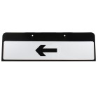 Arrow Left Sign QuickFit EnduraSign Drop Supplementary Plate Dia 573 | 870x275mm (face only)