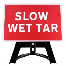 Slow Wet Tar Sign QuickFit EnduraSign 7010.1 | 1050x750mm