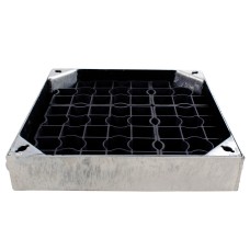 EcoGrid Grass & Gravel Recessed Manhole Cover | Fully Galvanised