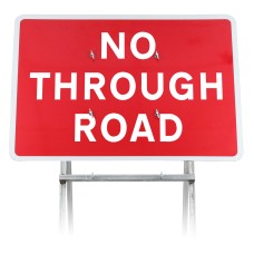 No Through Road' | Quick Fit Sign (Face Only) | 1050x750mm