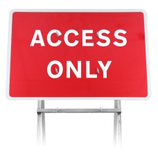 Access Only' | Quick Fit Sign (face only) | 1050x750mm