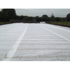 100gsm GeoTextile Fleece Non-Woven White Drainage Membrane | 4.5x100m (450sqm)