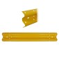 1.6m Yellow Armco Barrier Beam (Powder Coated Galvanised Steel)