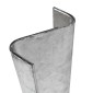 Bolt Down 760mm Z-Section Armco Barrier Post Galvanised Steel