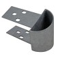Open Box Beam Rounded End Cap Galvanised Steel