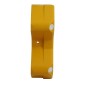 Rigid Yellow Plastic Armco Barrier Safety End Cap Inc. Reflectors