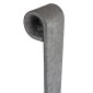 Hand Rail Extension For Armco Spring Posts Galvanised Steel 42mm Diameter Posts