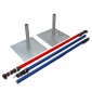 GS6 Overhead Cable Goalposts & Cable Marker | Blue   