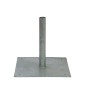 GS6 Galvanised Steel Base For Use With GS6 Site Goalposts