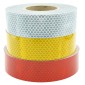 AURA 191T Reflective Tape For Barriers & Posts- 50mm x 50m