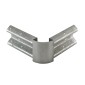 Flexi Fabricated External Armco Corner - Galvanised & Adjustable