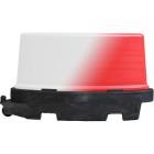 25 x Mixed Red & White Road Runner Barriers - Full Pallet Deal