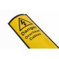 'Danger Overhead Cables' Verge Marker Post