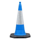 100 x 1m Blue Dominator Cones - Full Pallet Deal