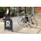 16 Space Bike Stand Galvanised & Painted Finish   