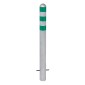 Buy EV Charging Point Protection Bollards | Sub Surface Mounted Green Reflectors Hot Dip Galvanised 