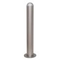 Stainless Steel EV Charging Point Protection Bollards | White Reflectors Sub Surface Mounted