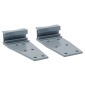Pre-punched Aluminium Offset Brackets For 'T' Sign Channel