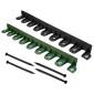 80cm Flexible Lawn Edging Strips, High Quality With 4 Pins 60mm
