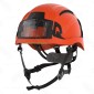 JSP EVO Alta Baseworker Vented Safety Helmet - Hi-Vis Orange + ID Badge Holder