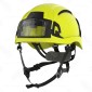 JSP EVO Alta Baseworker Vented Safety Helmet- Hi-Vis Yellow + ID Badge Holder