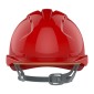 JSP EVO2 Helmet Slip Ratchet Mid Peak Vented | Red