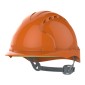 JSP EVO2 Helmet Slip Ratchet Mid Peak Vented | Orange