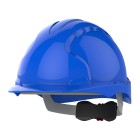 JSP EVO3 Safety Helmet Mid Peak Wheel Ratchet - Blue