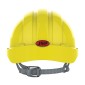 JSP EVO3 Helmet Slip Ratchet Mid Peak Vented | Yellow