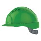 JSP EVO3 Helmet Slip Ratchet Mid Peak Vented | Green