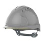 JSP EVO3 Helmet Slip Ratchet Mid Peak Vented | Grey