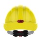 JSP EVO3 Helmet Wheel Ratchet Mid Peak Vented | Yellow