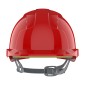 JSP EVOLite Mid Peak Slip Ratched Safety Helmet Vented | Red