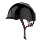 JSP EVOLite Skyworker Micro Peak Wheel Ratchet Safety Helmet Vented | Black