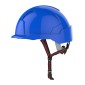 JSP EVOLite Skyworker Micro Peak Wheel Ratchet Safety Helmet Vented | Blue
