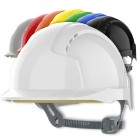 JSP EVOLite Mid Peak Slip Ratchet Safety Helmet Vented
