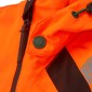 Pulsar Life Mens Hi Vis Orange Shell Jacket  