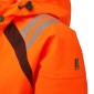 Pulsar Life Mens Hi Vis Orange Shell Jacket  