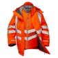 Pulsar Protect 7-in-1 Orange GORT Storm Coat & Body Warmer PR497