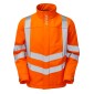 Pulsar Protect Hi Vis Orange Interactive Softshell Jacket PR535