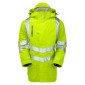 Pulsar Protect Waterproof Padded Storm Coat Yellow P187